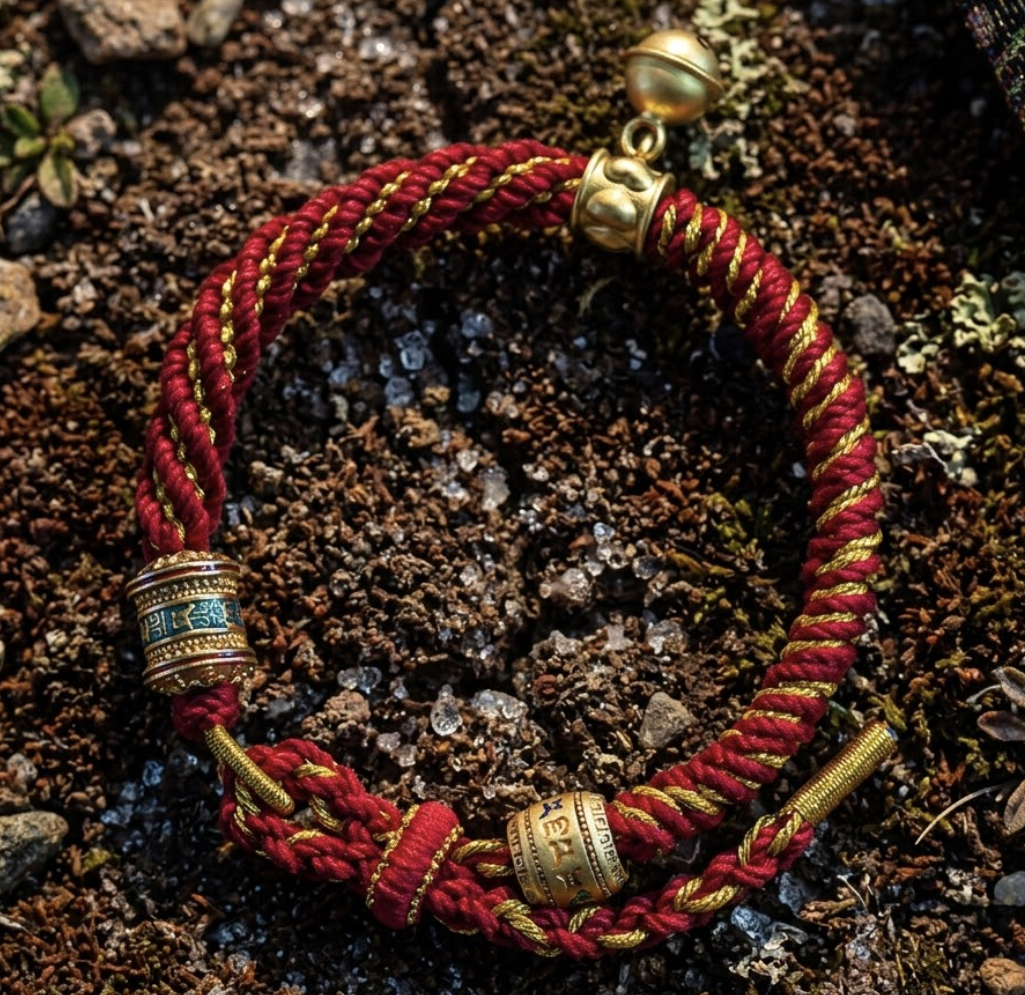 Colorful Prayer Flag Bracelet