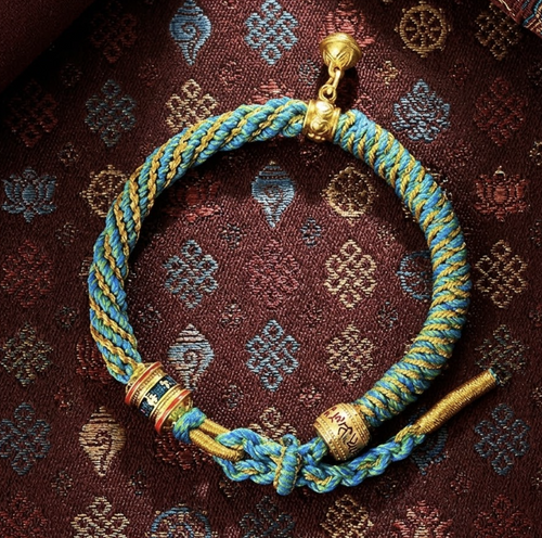 Colorful Prayer Flag Bracelet