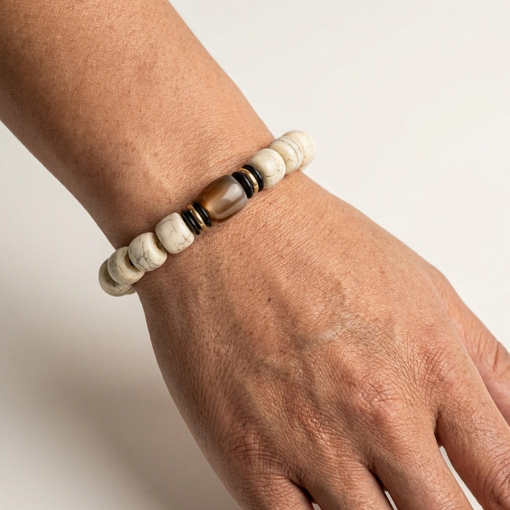 Tibetan Natural Yak Bone Bracelet